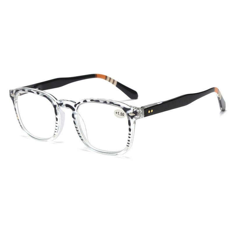 Mousvibe 1266 | Business Minimalist Slingshot Temple Reading Glasses