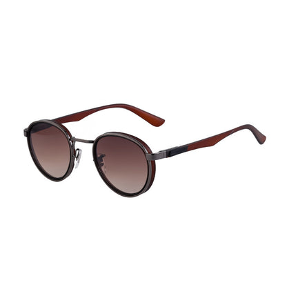 Mousvibe 1114 | Punk-inspired round-frame sunglasses