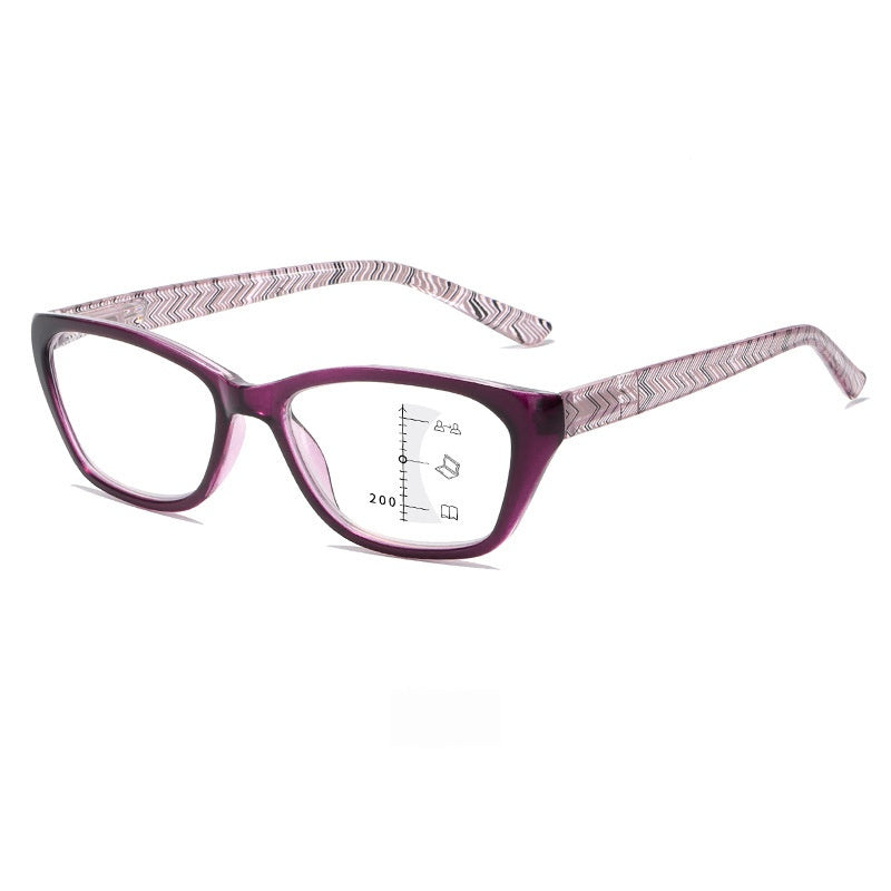Mousvibe 1199 | Multifocal reading glasses with blue light protection for both near and far vision