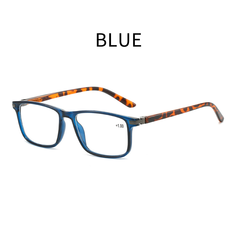 Mousvibe 1201 | Retro small-framed square reading glasses