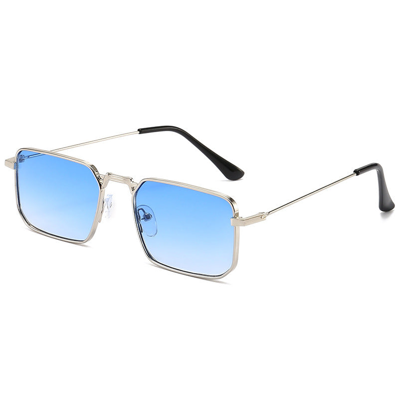 Mousvibe 1393 | Men's Square Metal Sunglasses (Western Style)