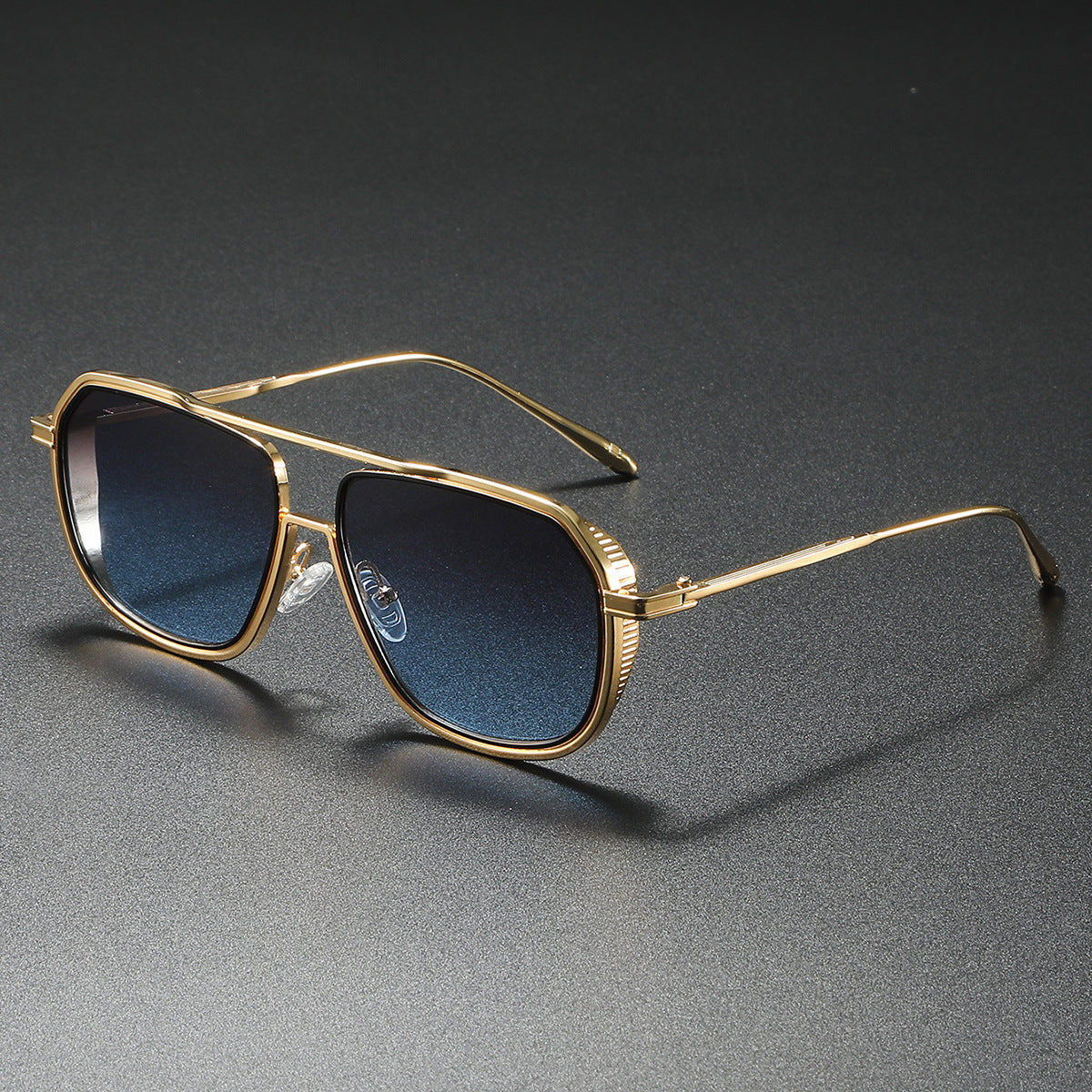Mousvibe 1176 | Retro Square Frame Sunglasses