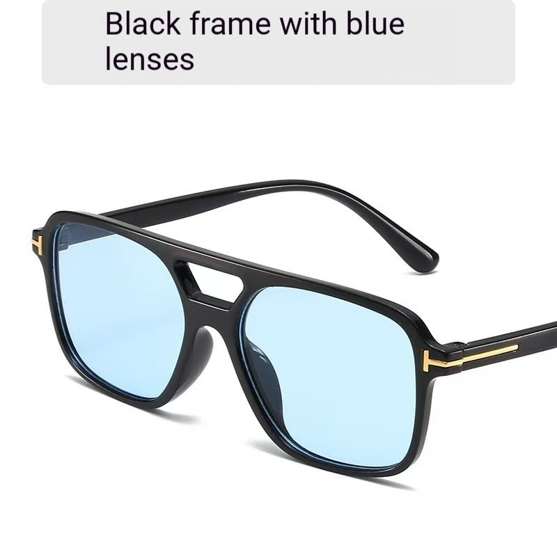 Mousvibe 1292 | Stylish and Unique Double-Bridge Sunglasses