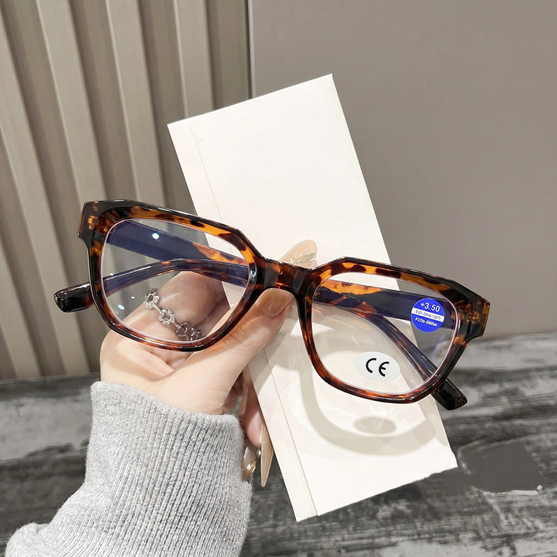 Mousvibe 1304 | Stylish oversized square reading glasses