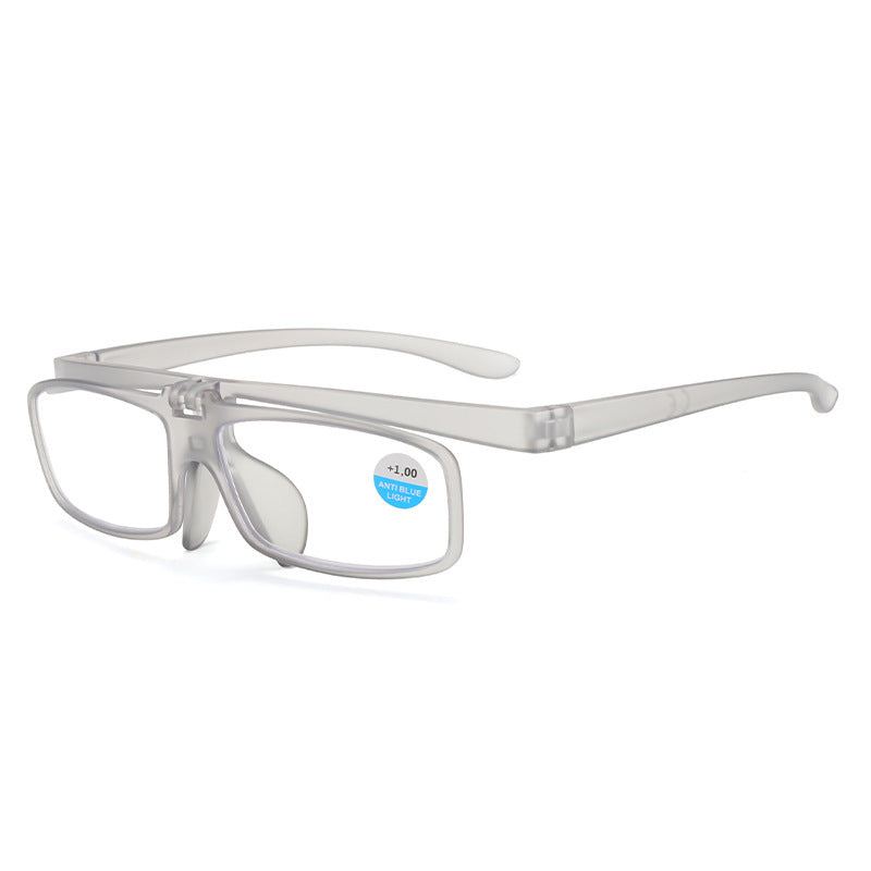 Mousvibe 1193 | Customizable flip-up anti-blue light reading glasses