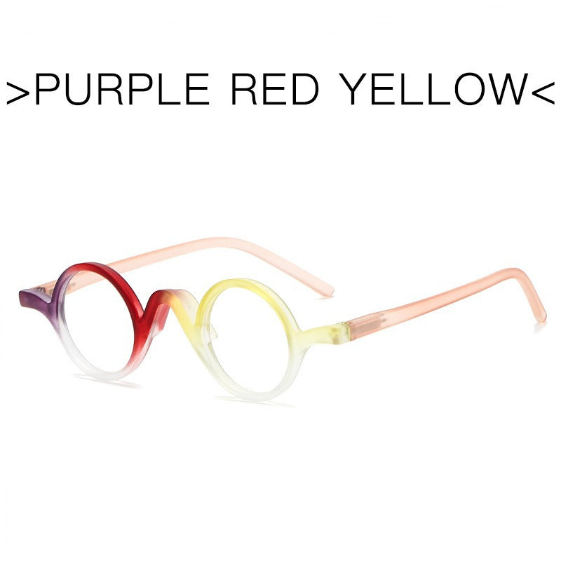 Mousvibe 1178 | High-Definition Retro Round Wo Reading Glasses