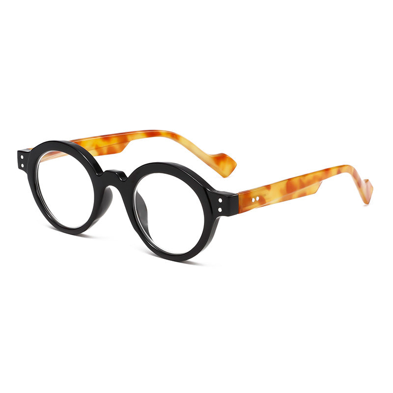 Mousvibe 1188 | Round-framed wide-leg reading glasses