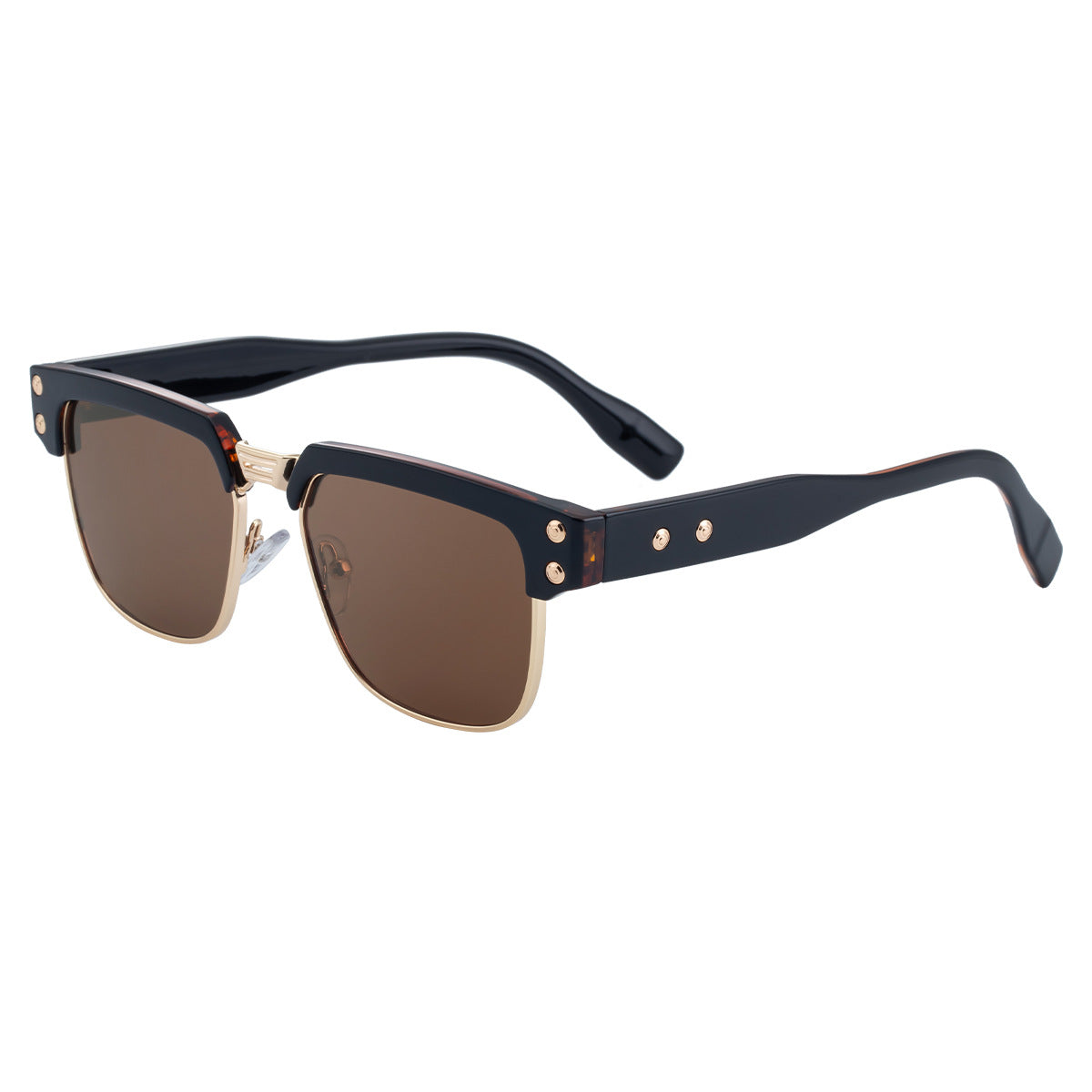 Mousvibe 1141 | Stylish Square-Frame Retro Polarized Sunglasses