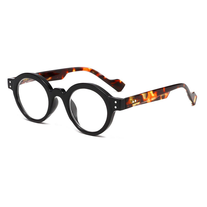 Mousvibe 1188 | Round-framed wide-leg reading glasses