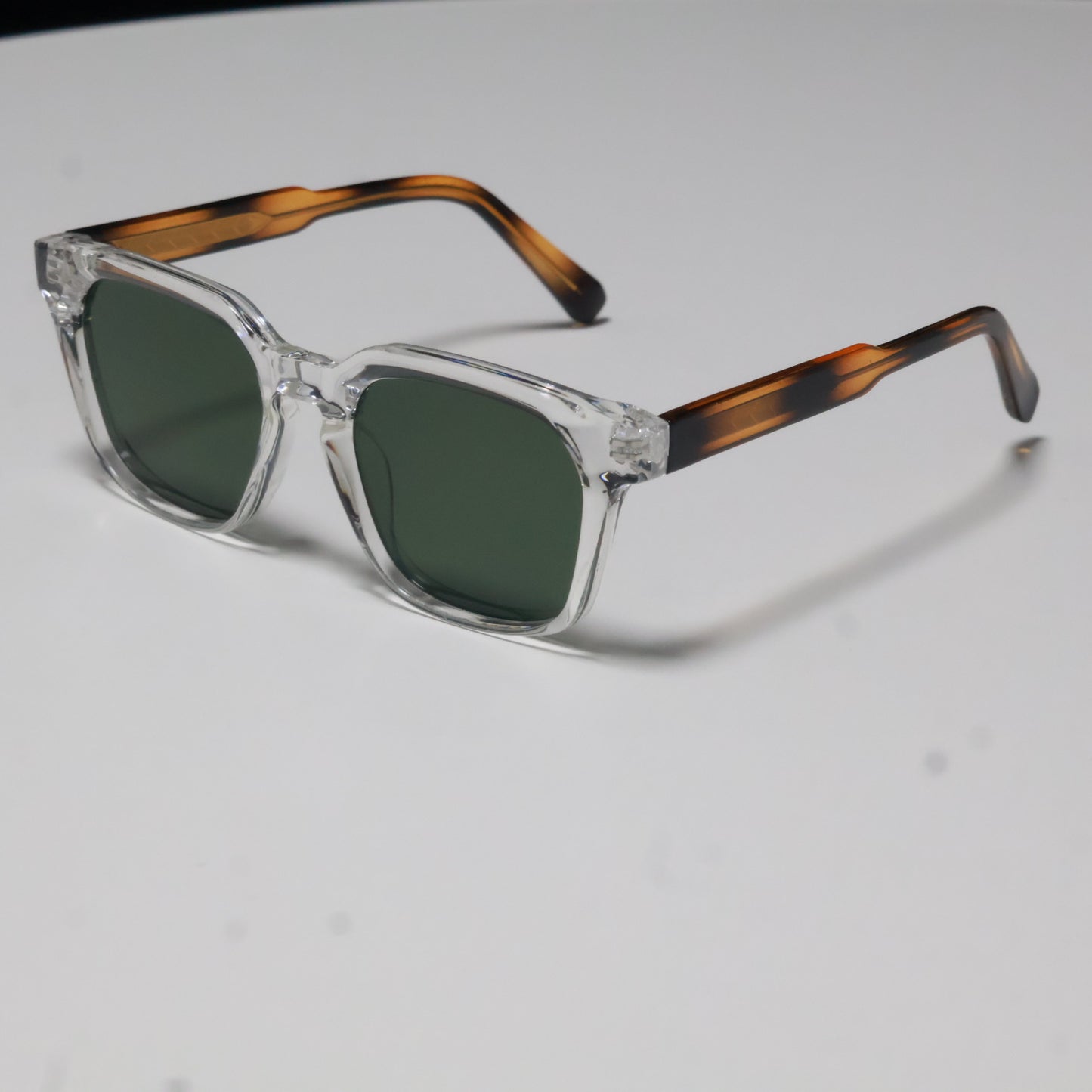 Mousvibe 1282 | Square-frame men's simple and versatile sunglasses