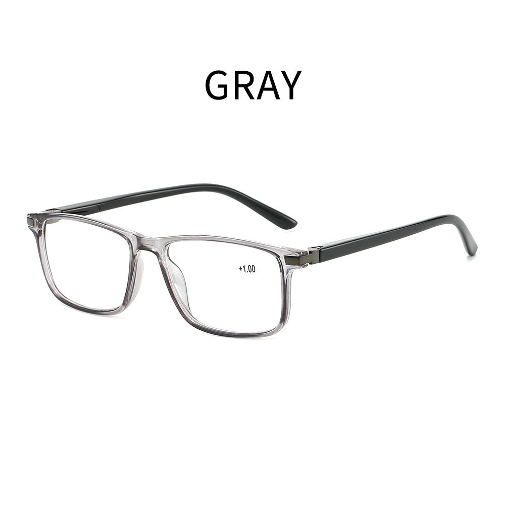 Mousvibe 1201 | Retro small-framed square reading glasses