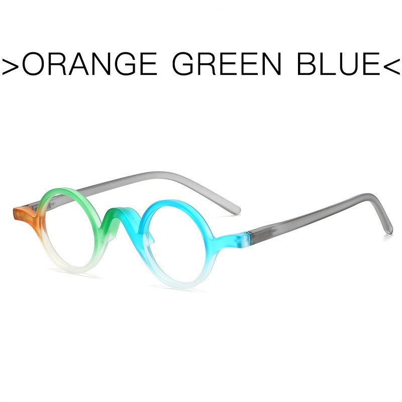 Mousvibe 1178 | High-Definition Retro Round Wo Reading Glasses