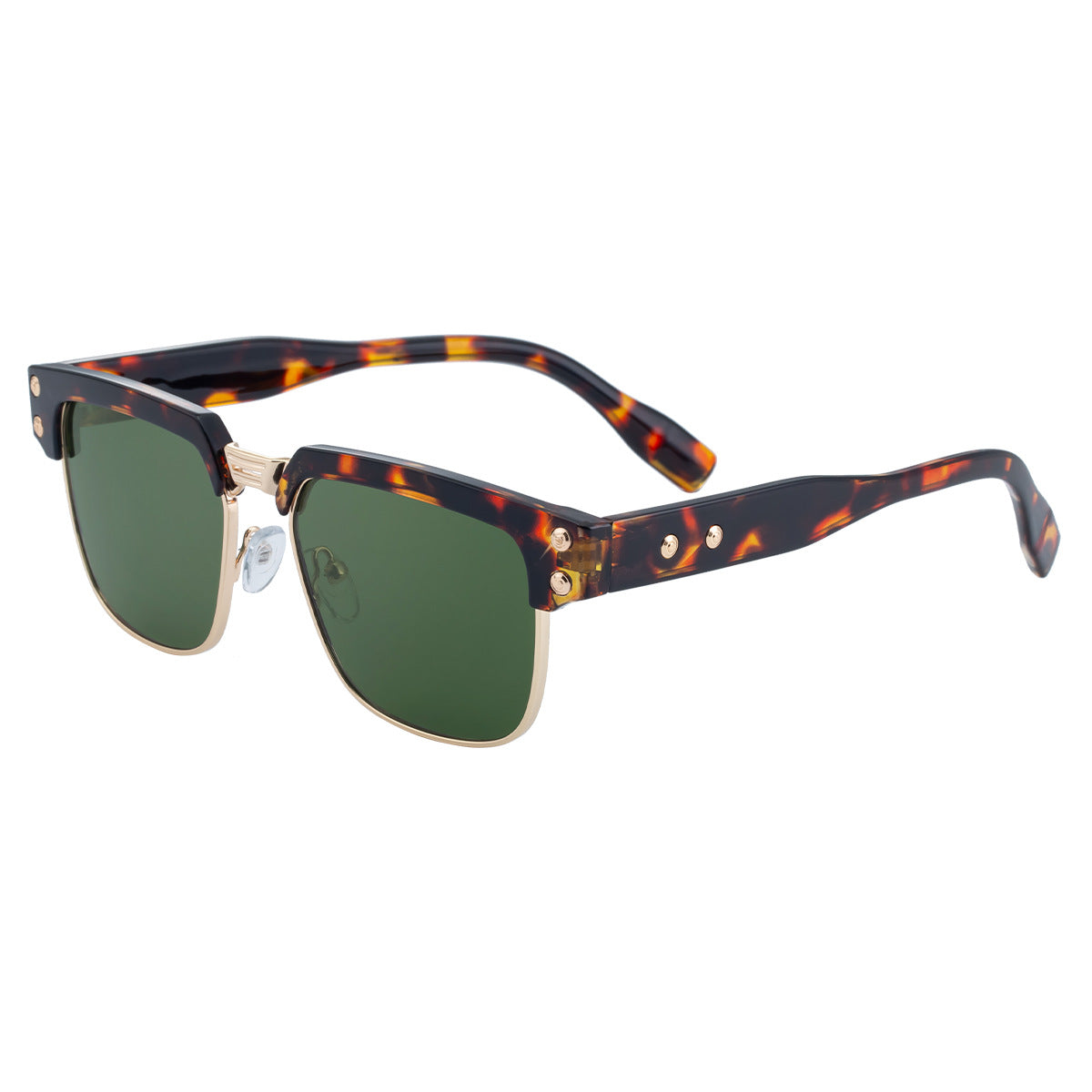 Mousvibe 1141 | Stylish Square-Frame Retro Polarized Sunglasses