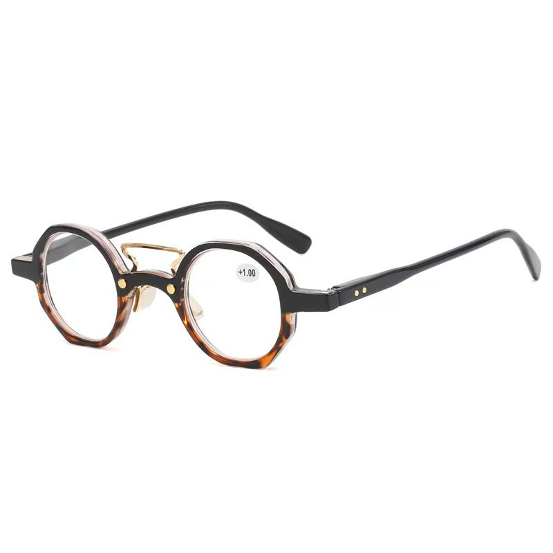 Mousvibe 1170 | Retro-inspired small round-frame reading glasses