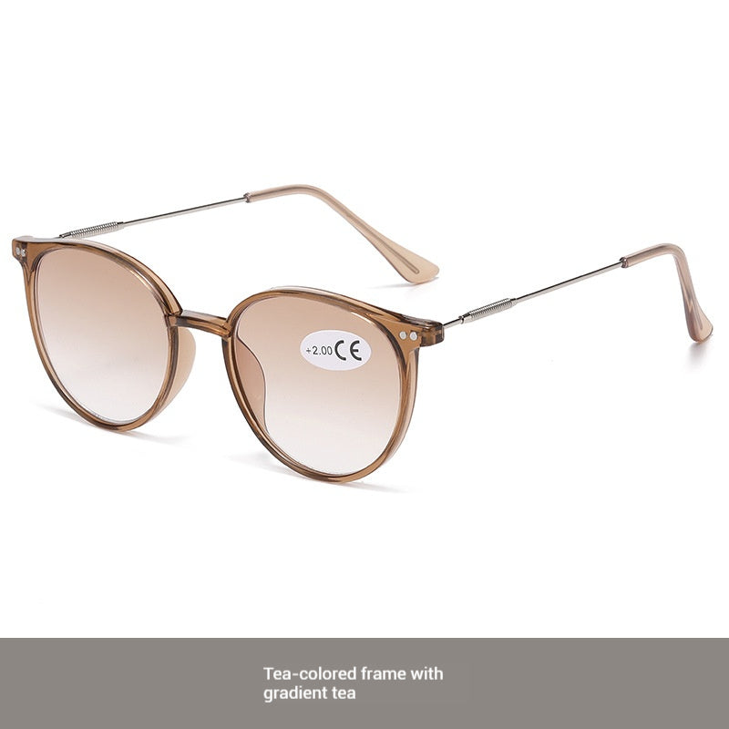 Mousvibe 1168 | Large-frame plain reading glasses