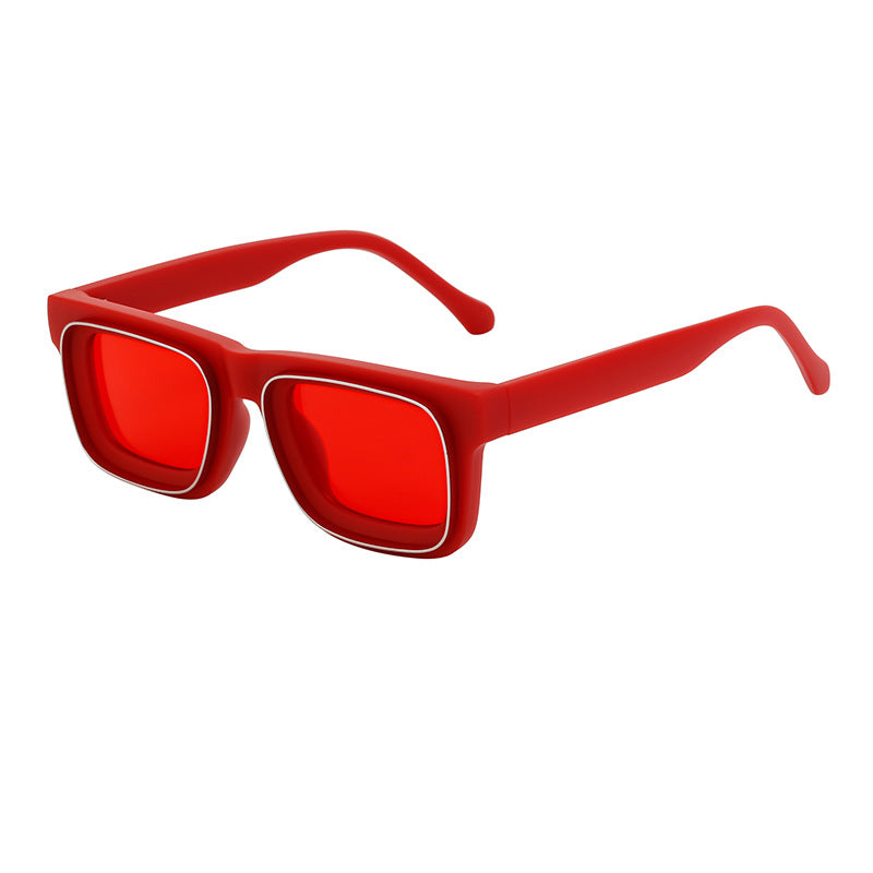 Mousvibe 1142 | Retro Small Square Sunglasses