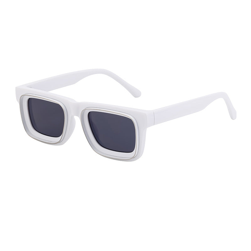 Mousvibe 1142 | Retro Small Square Sunglasses
