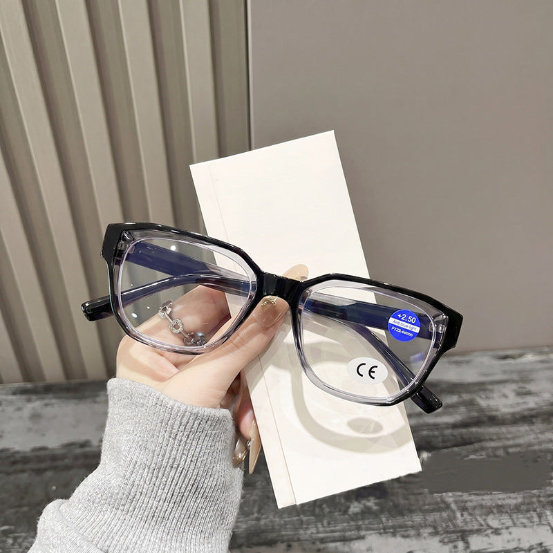 Mousvibe 1304 | Stylish oversized square reading glasses