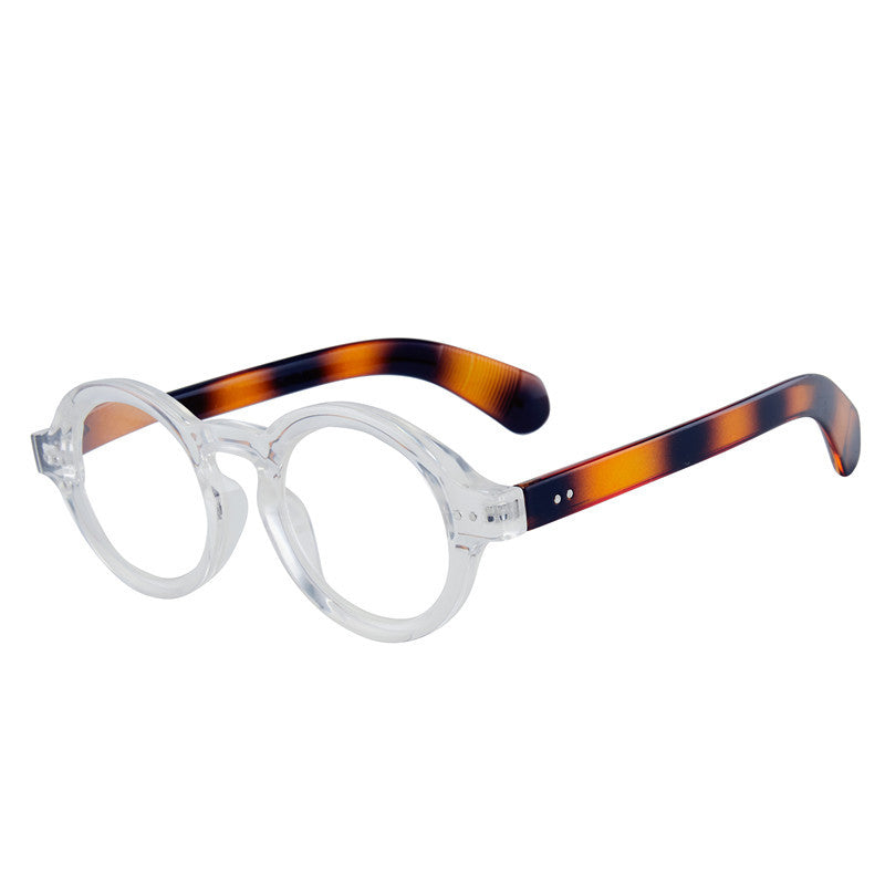 Mousvibe 1344 | Retro-Style Round Reading Glasses with Distinctive Rivet Details