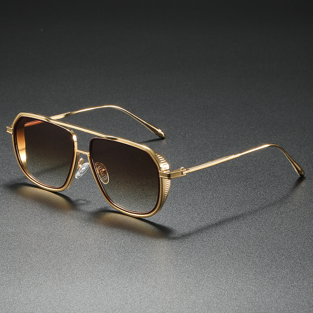 Mousvibe 1176 | Retro Square Frame Sunglasses