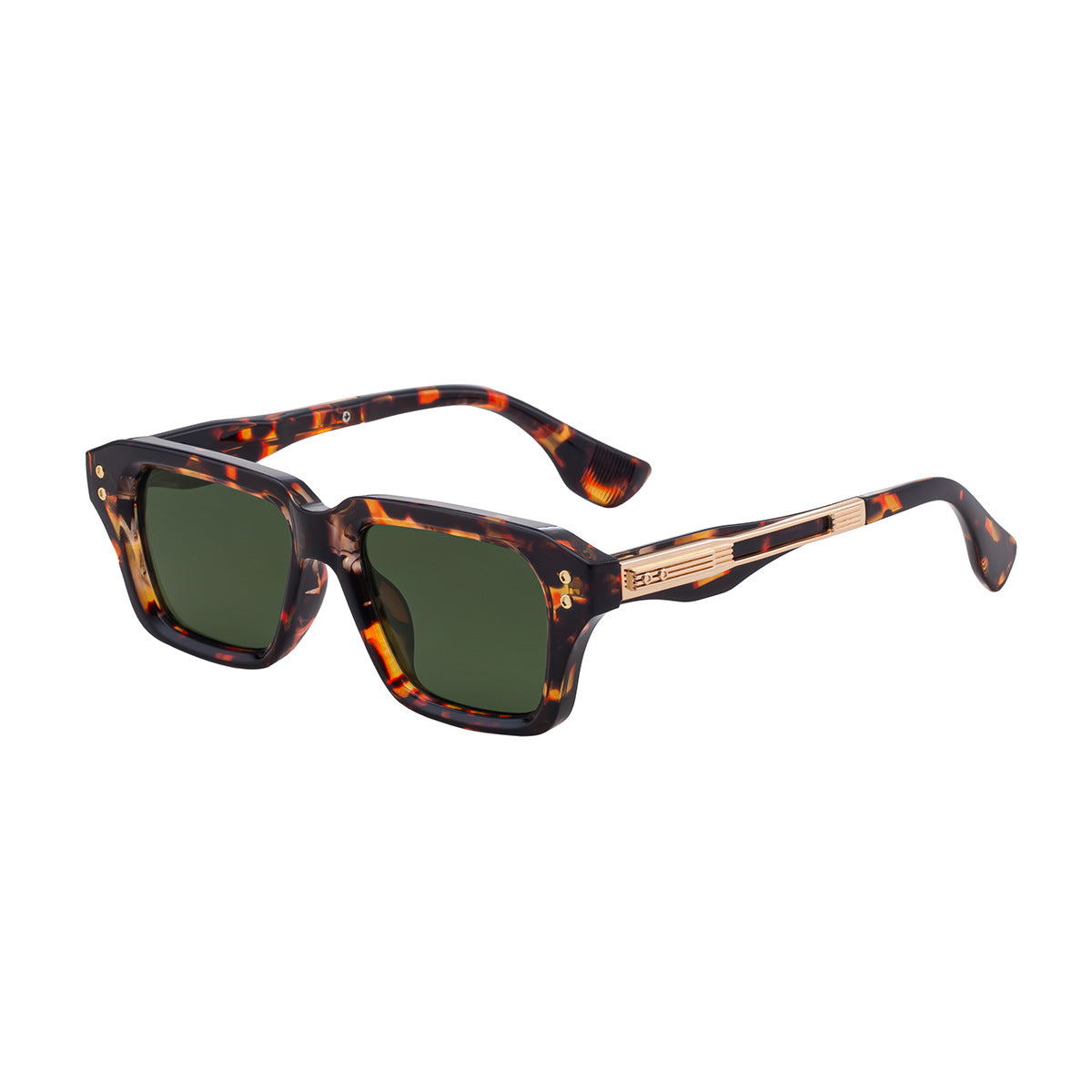 Mousvibe 1232 | Unique Small Square Frame Sunglasses