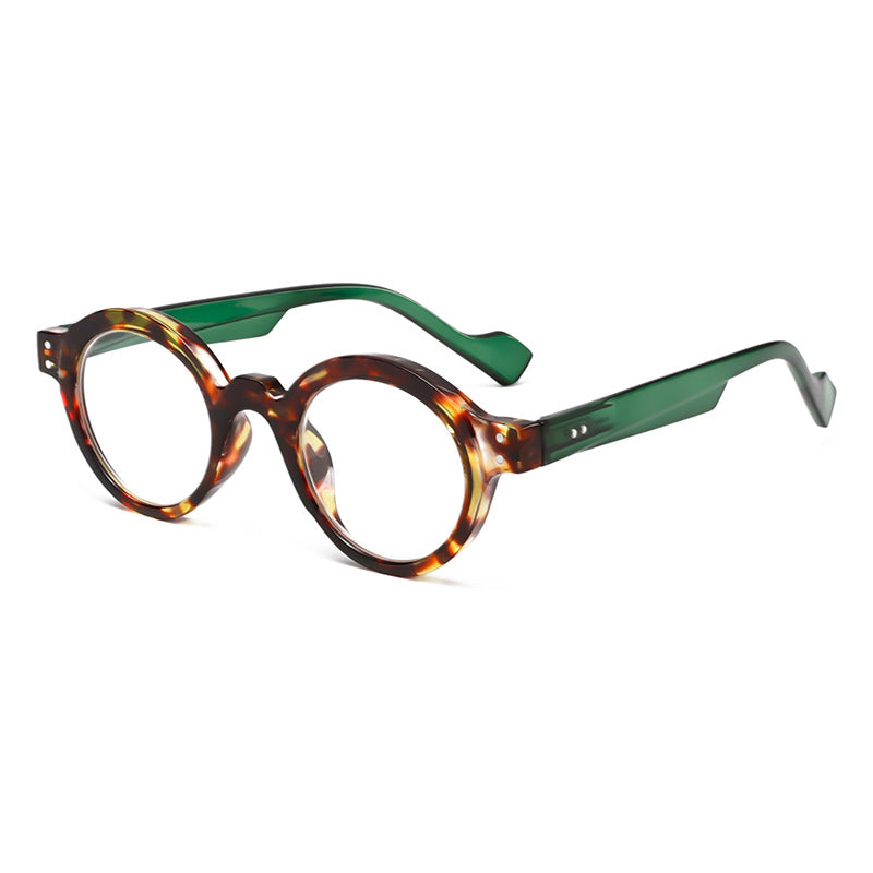 Mousvibe 1188 | Round-framed wide-leg reading glasses