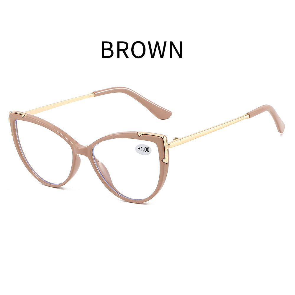Mousvibe 1212 | Stylish cat-shaped reading glasses
