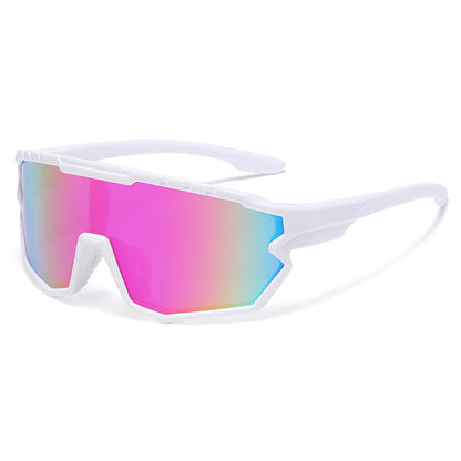 Colorful real film outdoor cycling glasses