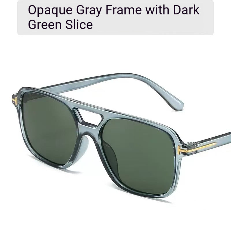 Mousvibe 1292 | Stylish and Unique Double-Bridge Sunglasses