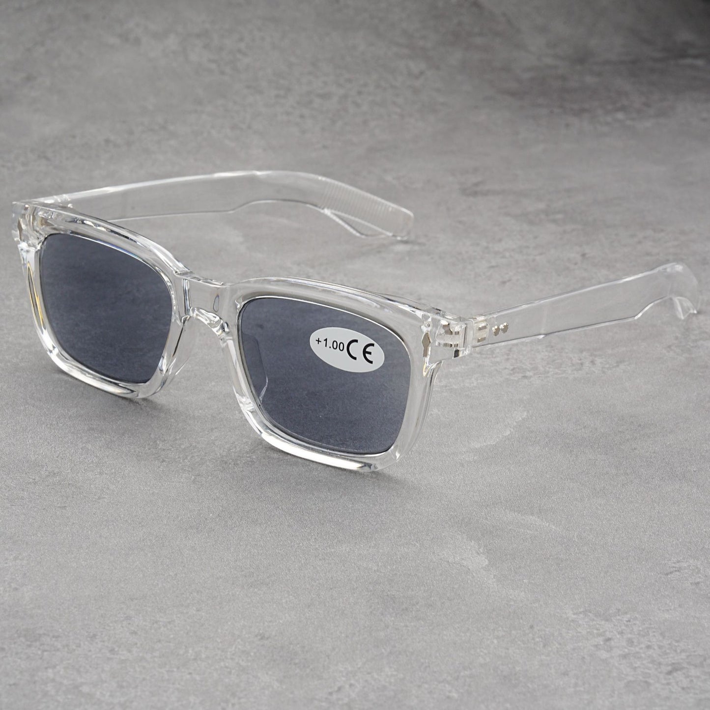 Mousvibe 1132 | Stylish tea tortoiseshell square-frame reading glasses