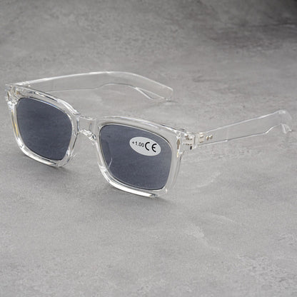 Mousvibe 1132 | Stylish tea tortoiseshell square-frame reading glasses