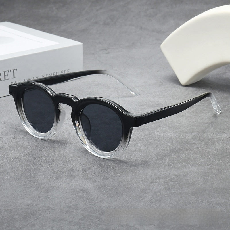 Mousvibe 1289 | Retro Round Small Frame Sunglasses