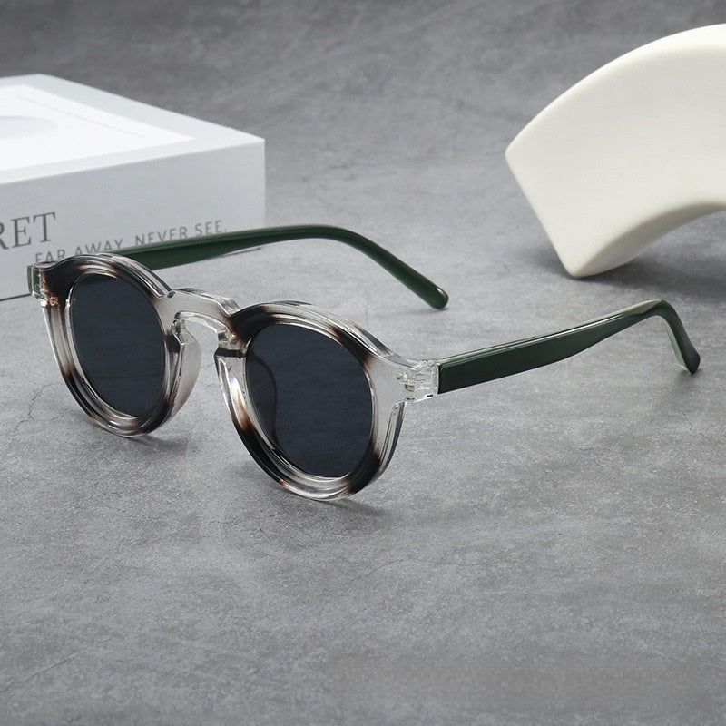 Mousvibe 1289 | Retro Round Small Frame Sunglasses