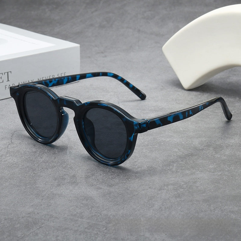 Mousvibe 1289 | Retro Round Small Frame Sunglasses