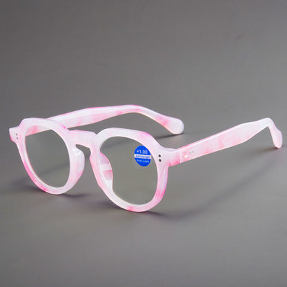 Mousvibe 1164 | Jelly Flower Blue Light Blocking Reading Glasses