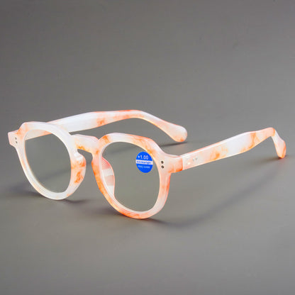 Mousvibe 1164 | Jelly Flower Blue Light Blocking Reading Glasses
