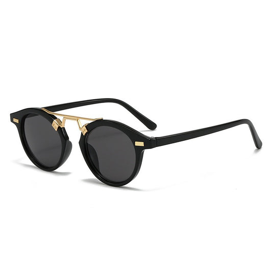 Mousvibe 1322 | Retro-style round-frame sunglasses