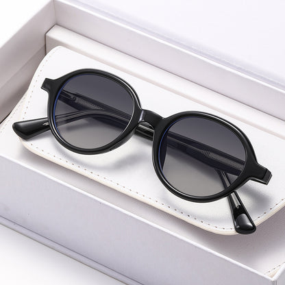 Mousvibe 1342 | Retro Oval Small Frame Sunglasses