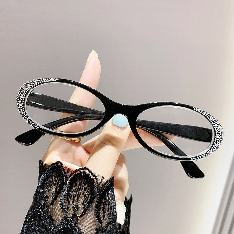 Mousvibe 1425 | Stylish Small Frame Luxury High-Definition Diamond-Studded Reading Glasses