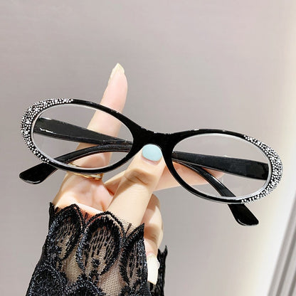 Mousvibe 1425 | Stylish Small Frame Luxury High-Definition Diamond-Studded Reading Glasses