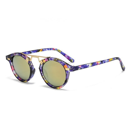 Mousvibe 1322 | Retro-style round-frame sunglasses