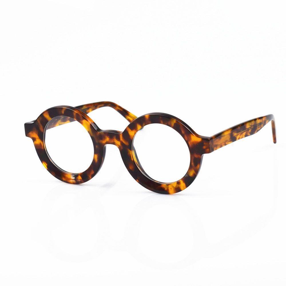 Mousvibe 1374 | Round frame anti-adhesive retro reading glasses