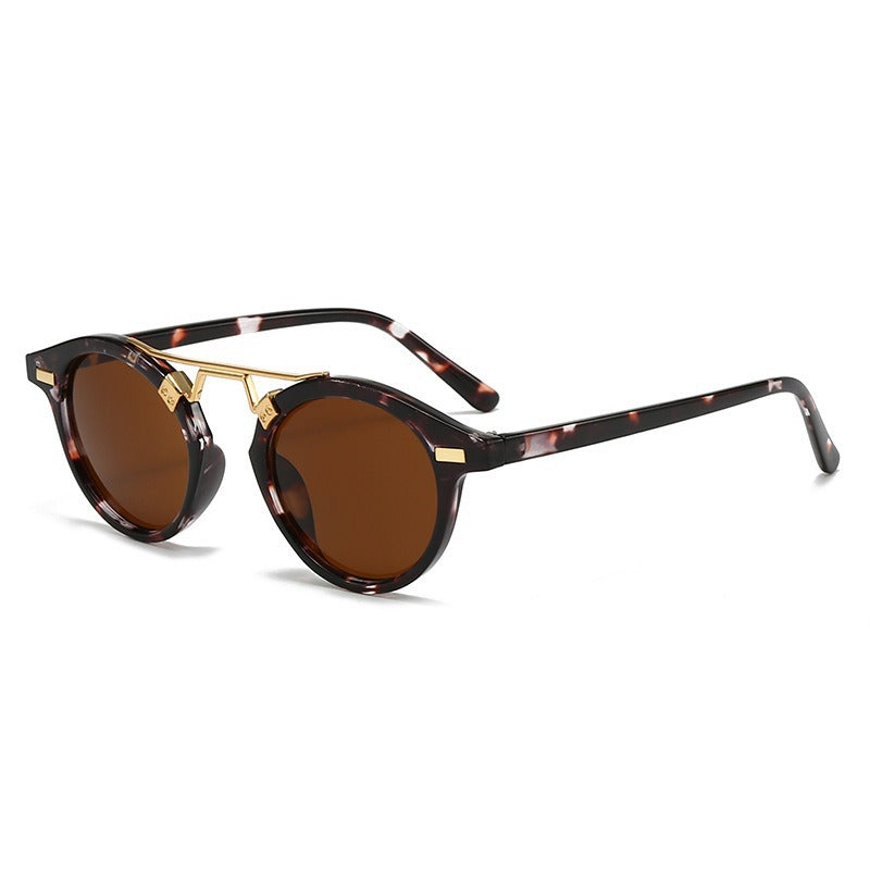 Mousvibe 1322 | Retro-style round-frame sunglasses