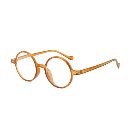 Mousvibe 1421 | Stylish, Ultralight, High-Definition Small Round Frame Reading Glasses