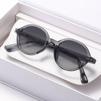 Mousvibe 1342 | Retro Oval Small Frame Sunglasses
