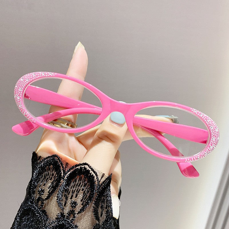 Mousvibe 1425 | Stylish Small Frame Luxury High-Definition Diamond-Studded Reading Glasses